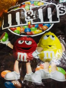 m and m